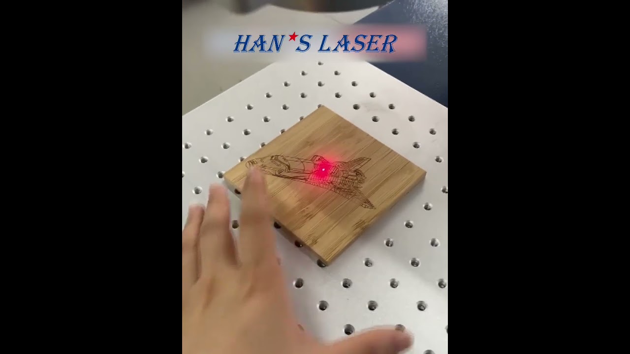 Wood Engraving-Han's Laser CO2 Laser Marking Machine