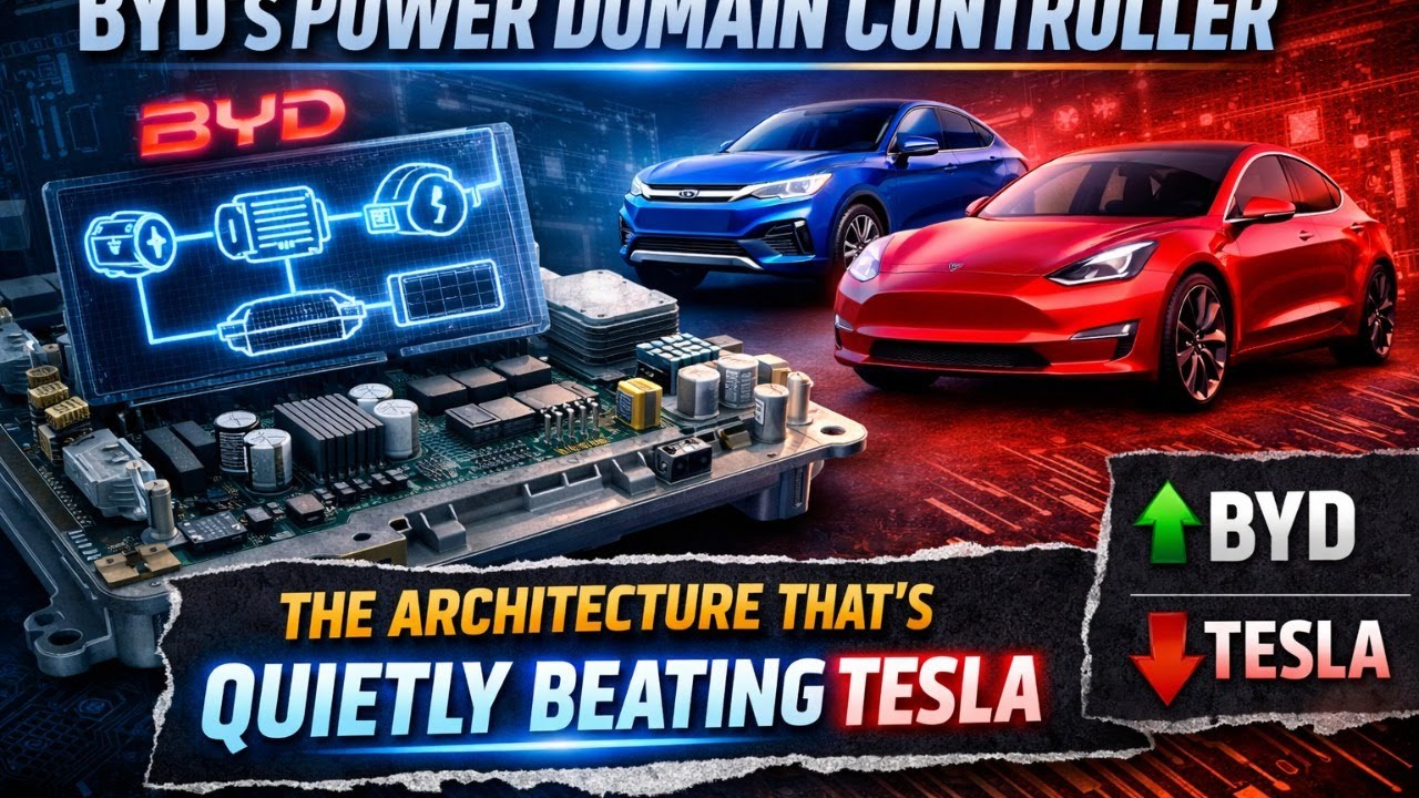 BYD’s Power Domain Controller: The Architecture That’s Quietly Beating Tesla | RoRe Academy
