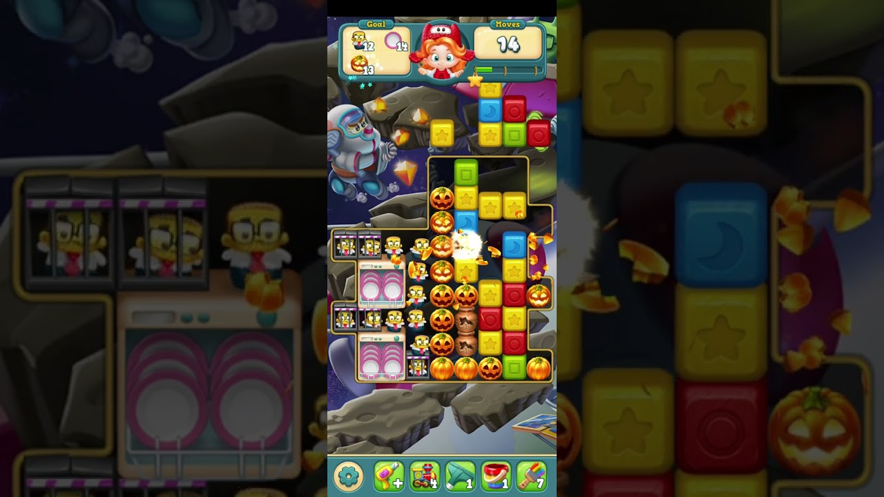 TOY BLAST LEVEL 7660 ~ No boosters