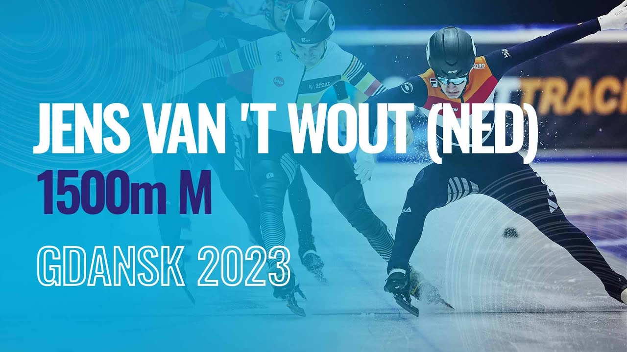 Jens VAN 'T WOUT (NED) | Winner | 1500m M | Gdansk | #ShortTrackSkating