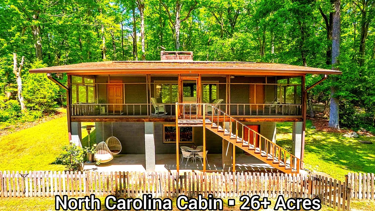 North Carolina Cabins For Sale | 26+ Acres | North Carolina Land For Sale | North Carolina Solars