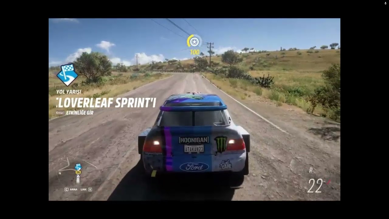 Forza Horizon 5 TÜRKÇE OYNANIŞ Hoonigan Sponsorluğu