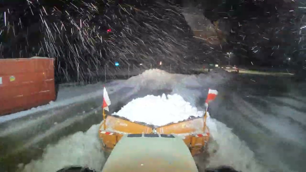 ❄️Winterdienst2023❄️-Parkplatzräumen im Zeitraffer 🚜💨