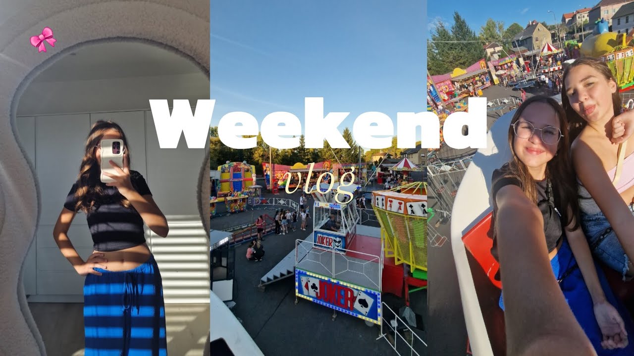 Weekend vlog | jarmark, pouť, sestřenice a další...🎀✨️🫶🏻
