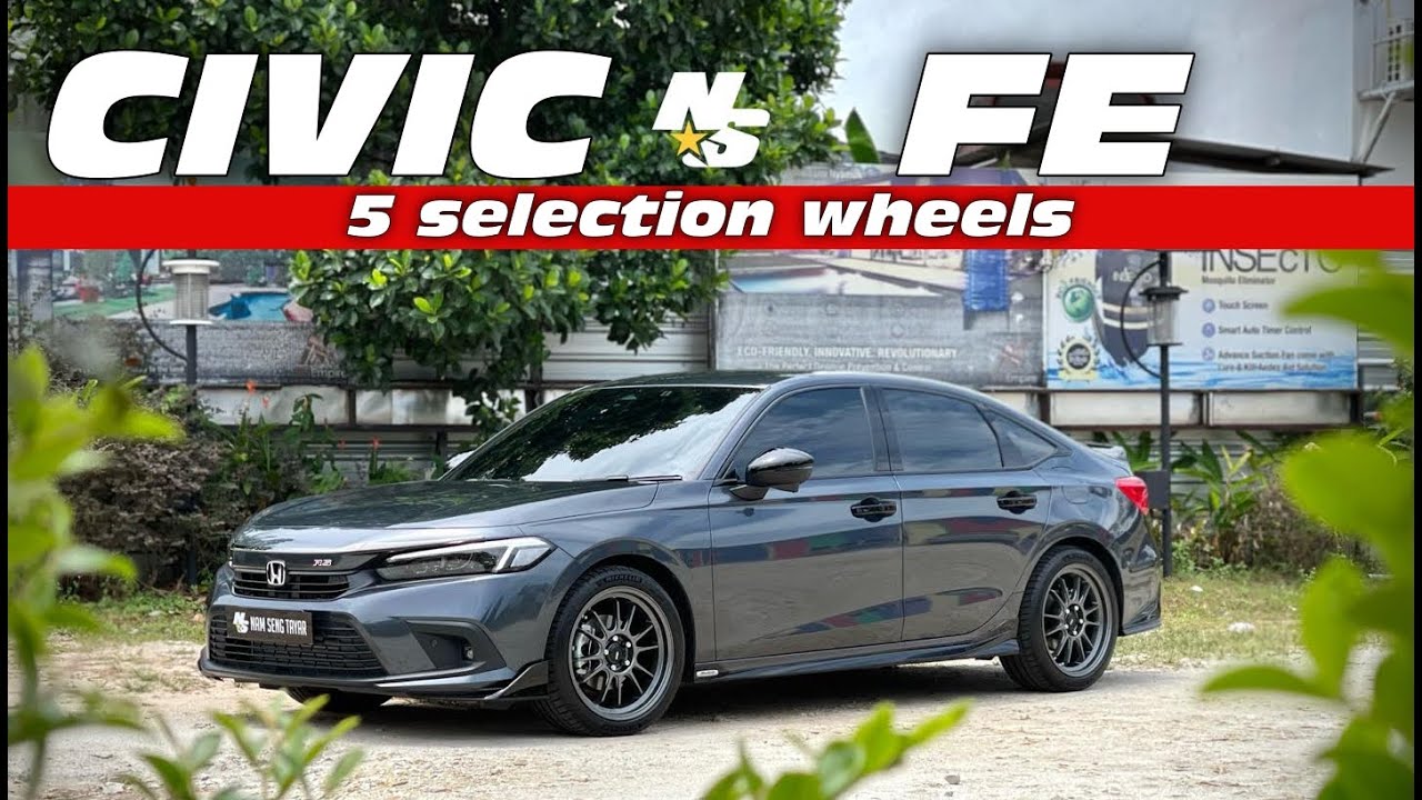 Civic FE 2022 - 5 Selection Wheels 18