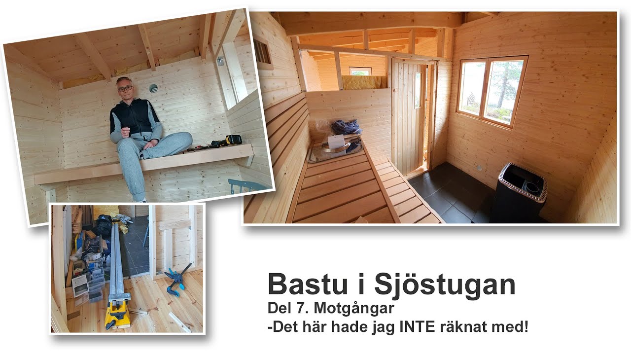 Vedeldad bastu i sommarstugan del 7: Motgångar!