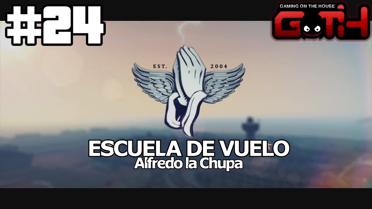 LA ESCUELITA DE VUELO - GTA V #24 en Español - GOTH