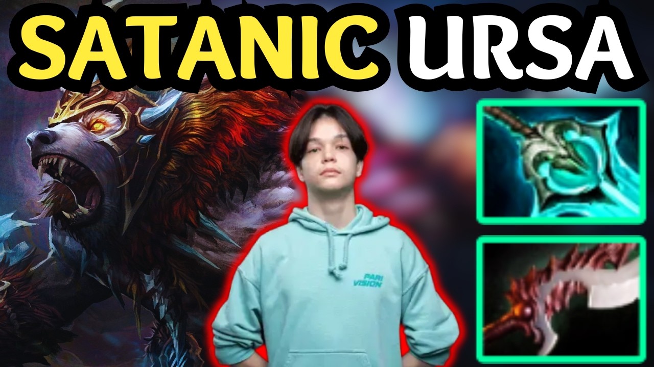 🔥 SATANIC URSA Carry — Impossible to Kill vs Yellow Submarines 🔥 Dota 2 Gameplay