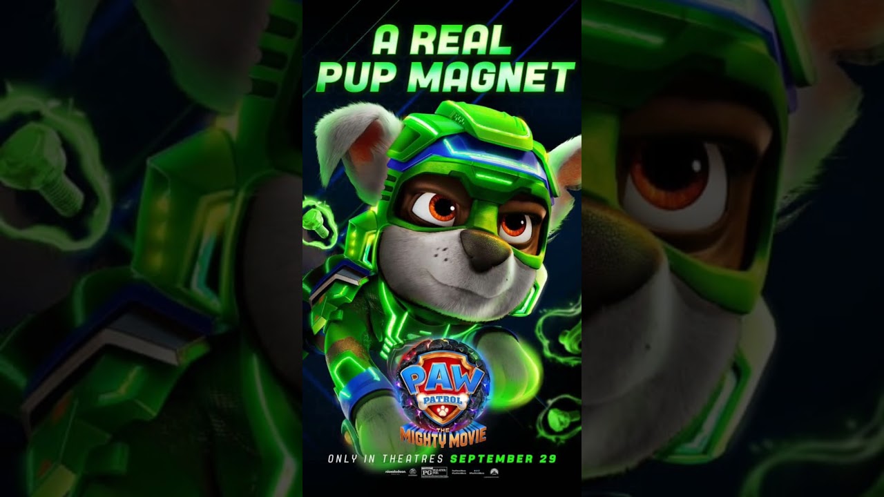 Paw Patrol The Mighty Movie new posters