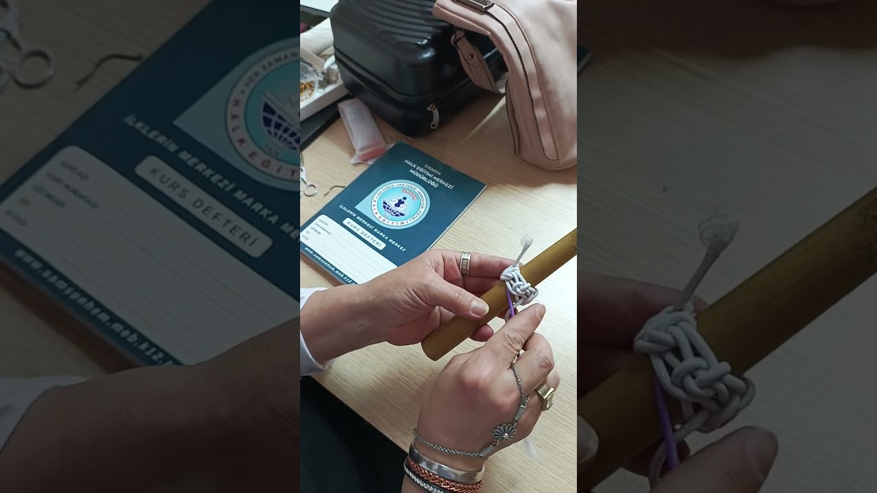 🇹🇷Kazaziye sarmaş dolaş zincir yapılışı📌