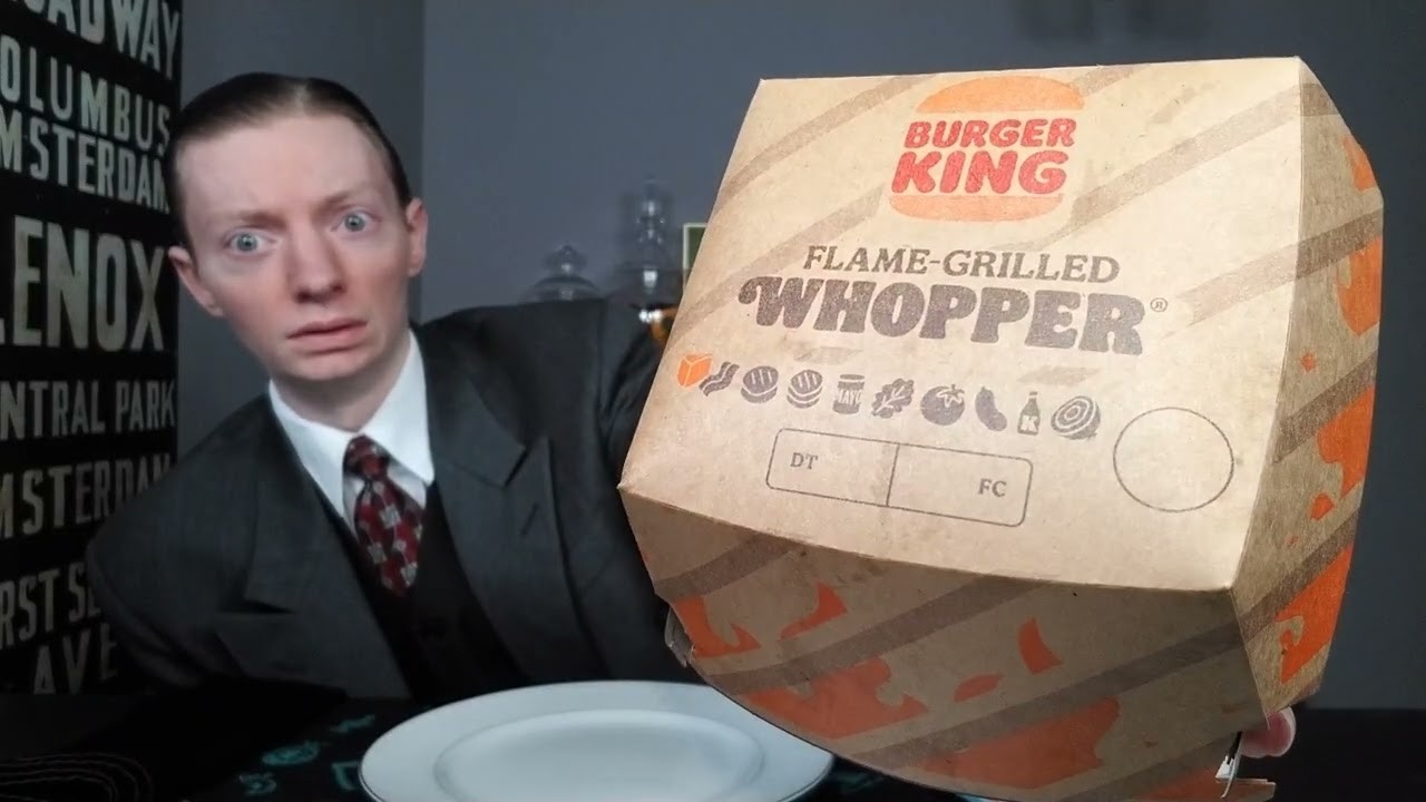 Обзор нового и улучшенного бургера Whopper от Burger King!