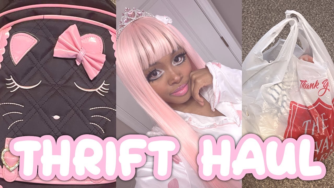♡ kawaii dolly cutecore thrift haul ♡
