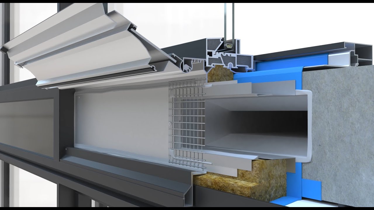 Universal Series™ Window Wall In Slab Ducts
