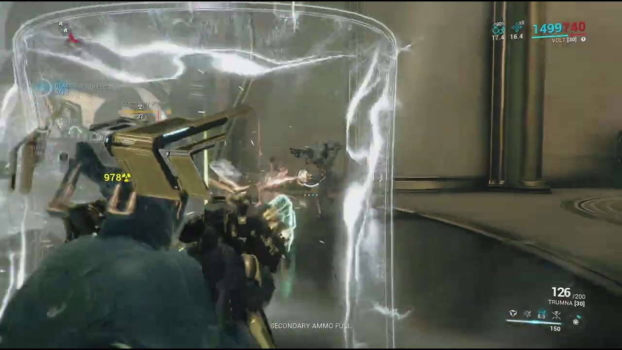 Warframe Volt + Trumna 1000 kill