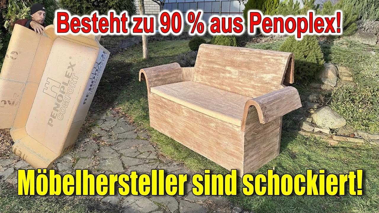 Gartenbank selber bauen: günstig, easy und richtig schick!
