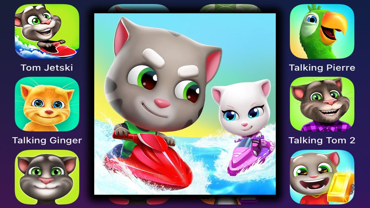 Talking Tom Jetski 2 — Игровой процесс в реальном времени / Прохождение — Эпизод 1 — Игра для iOS...