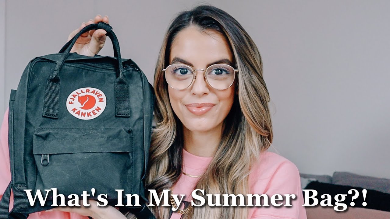 What’s In My Summer Bag?! | Fjallraven Kanken Mini