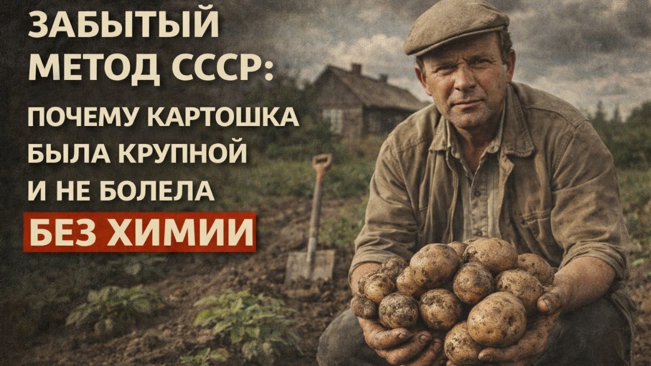 Забытый метод СССР: почему картошка была крупной и не болела