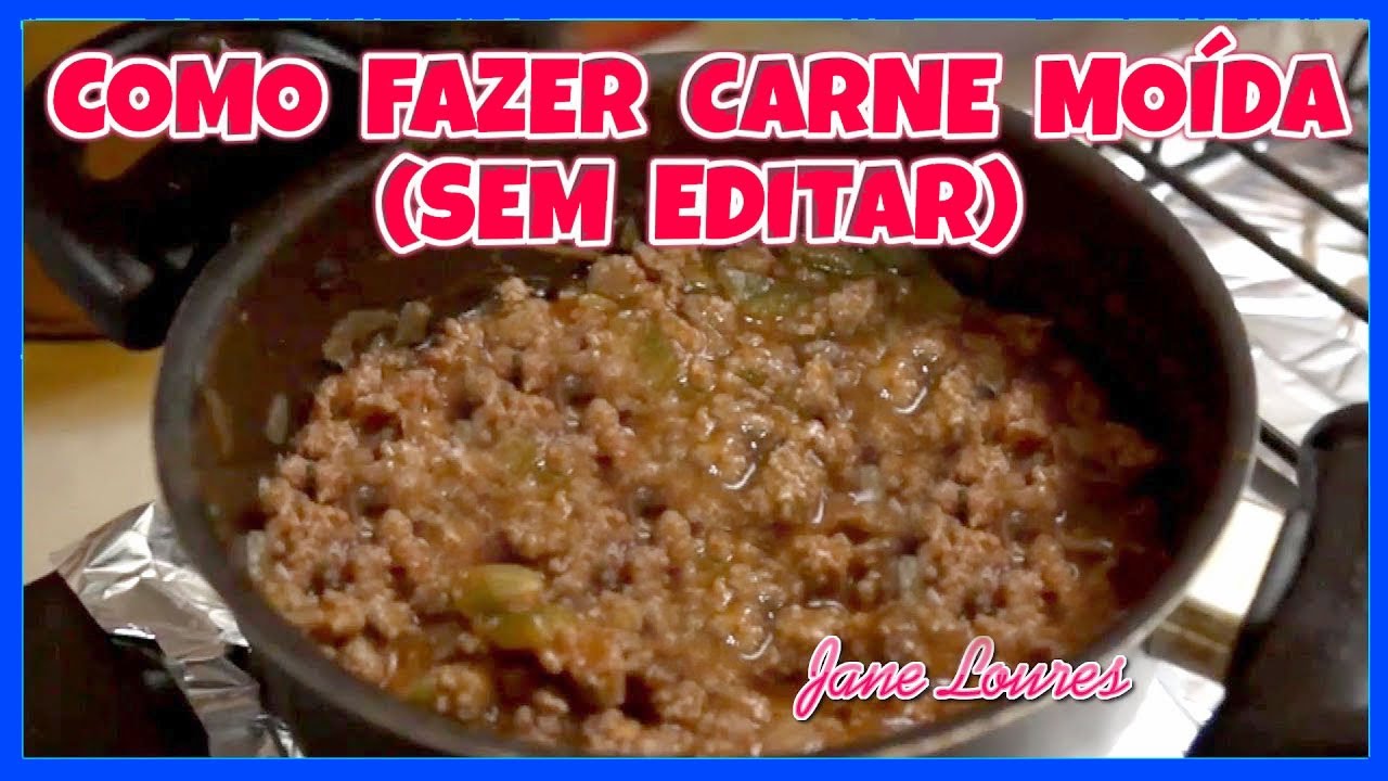 CARNE MOIDA SIMPLES (SEM EDITAR)