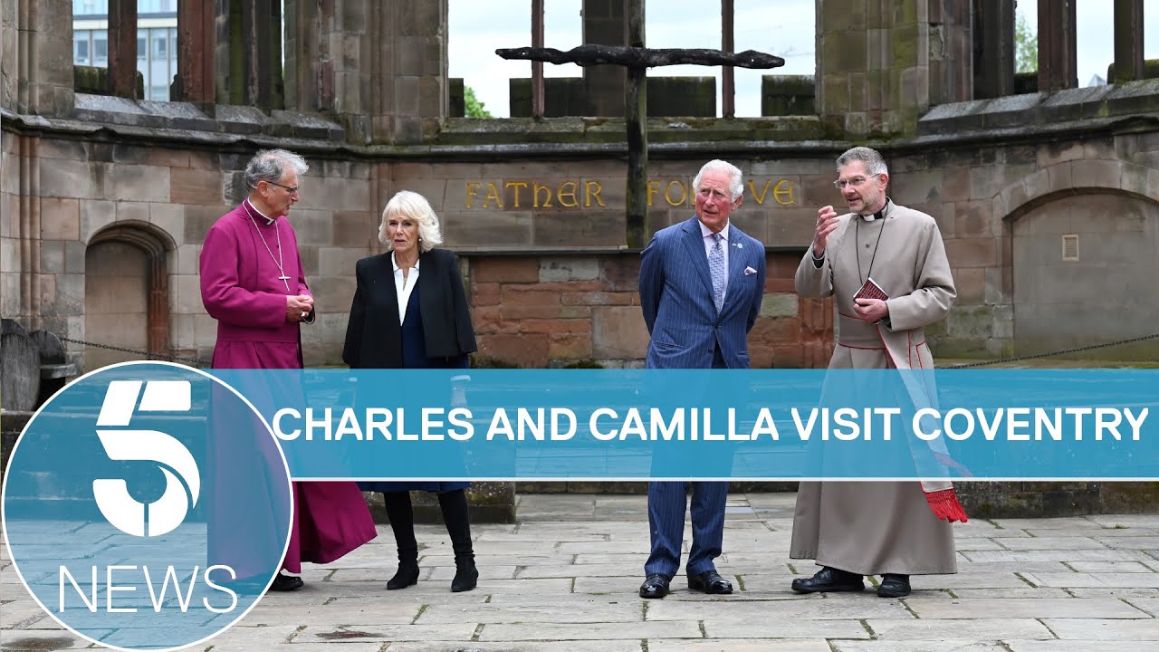 Charles and Camilla visit Coventry Cathedral to celebrate City of Culture | 5 News