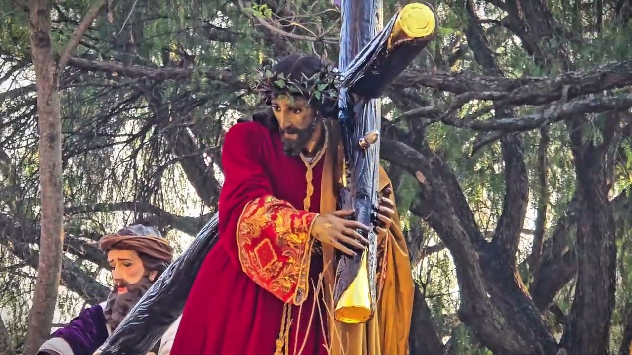Jesús de la Justicia en su cortejo penitencial de Miércoles de Ceniza 2026.