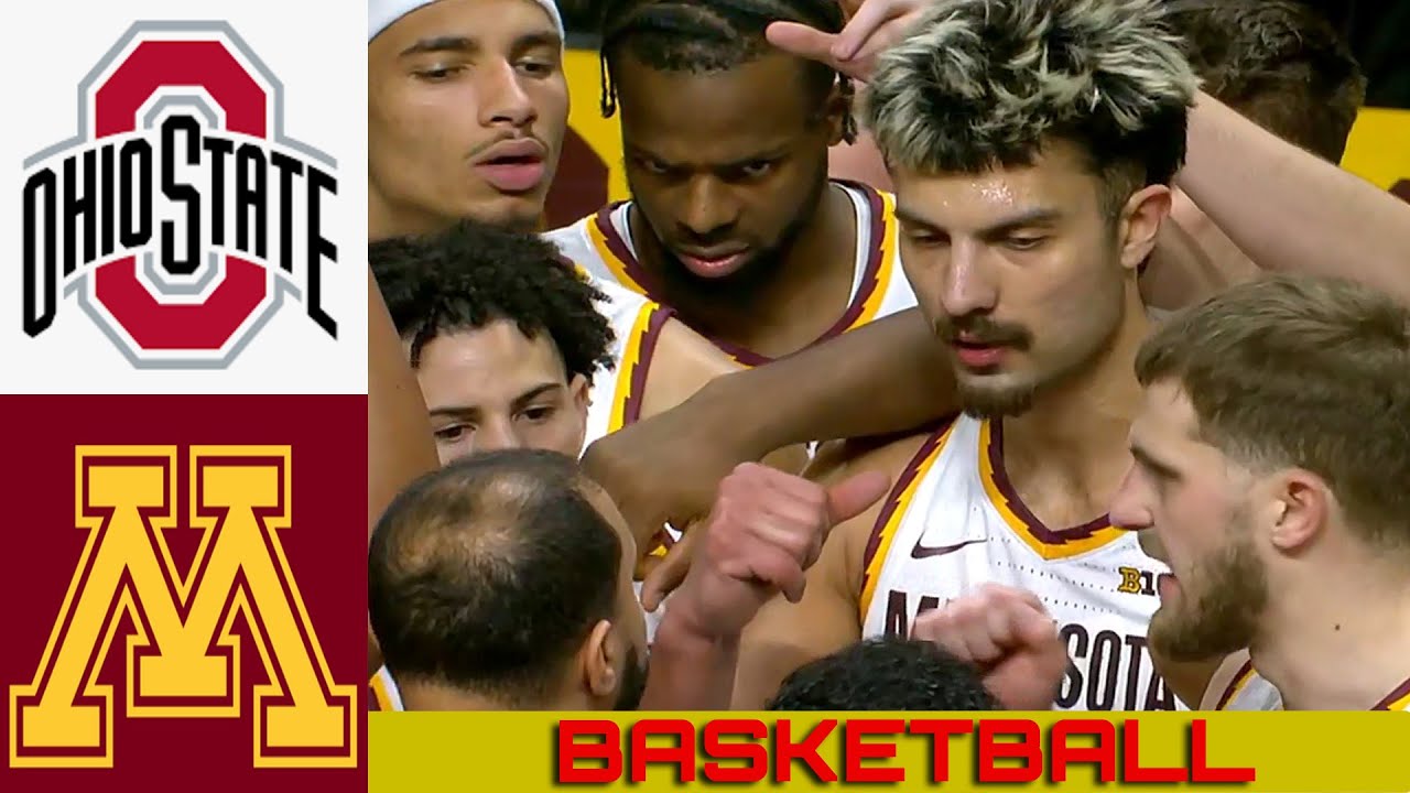 OHIO STATE vs MINNESOTA Basketball Game Full Highlights 2025