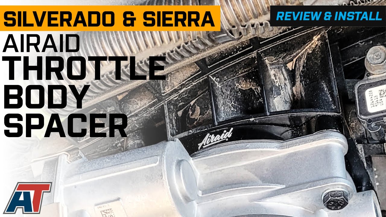 2014-2023 5.3L Silverado & Sierra 1500 Airaid PowerAid Throttle Body Spacer Review & Install