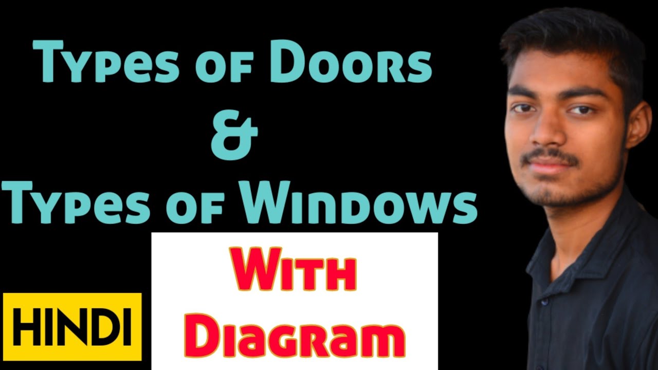 Various types of Doors & Windows (HINDI) | Quantity surveying and costing | STUDY CENTRAL