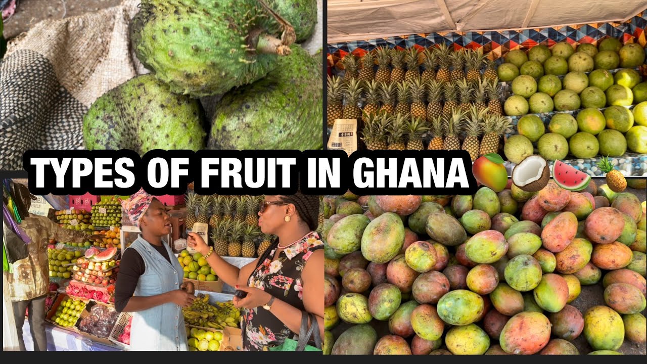 Types of Fruit In GHANA|| Local Women Selling Fruits🥭🍍🍉! #fruits #ghana