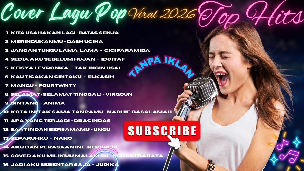 Top Hits Lagu 2026 Indonesia | Tanpa Jeda Playlist Kerja Santai