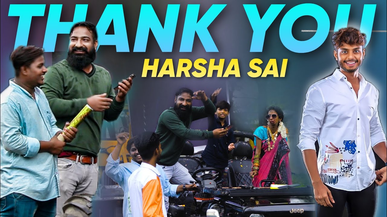 Thank You Harsha Sai | Pareshan Boys1