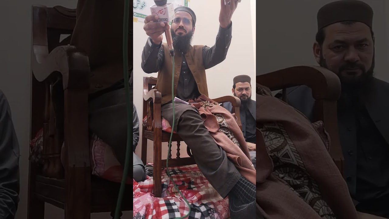 حشر میں علی نے جب معاویہ کو گلے سے لگایا تو پھر کیا کرو گے       جمیل تنولی صاحب 