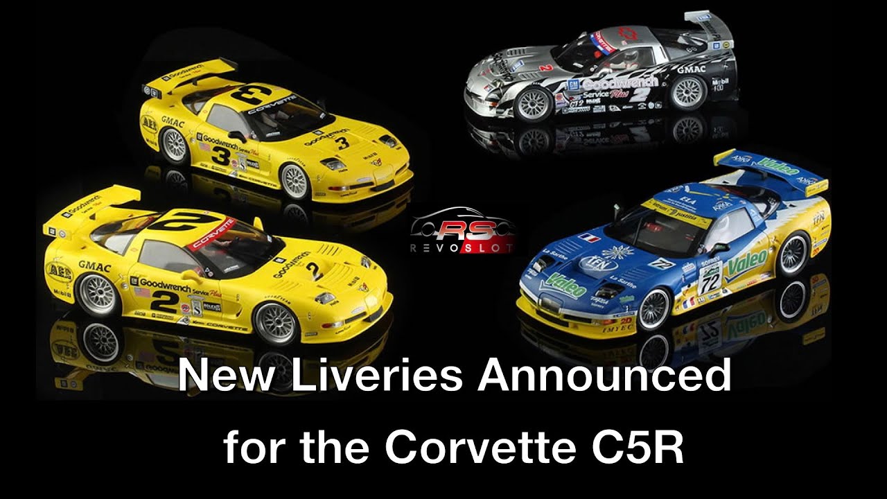 New Liveries announced for the Revoslot Corvette C5R