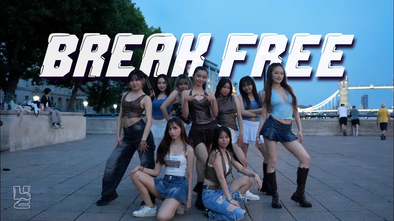[DANCE IN PUBLIC LONDON] BREAK FREE - Dream Academy | Dance Cover by HKZ Dance in London