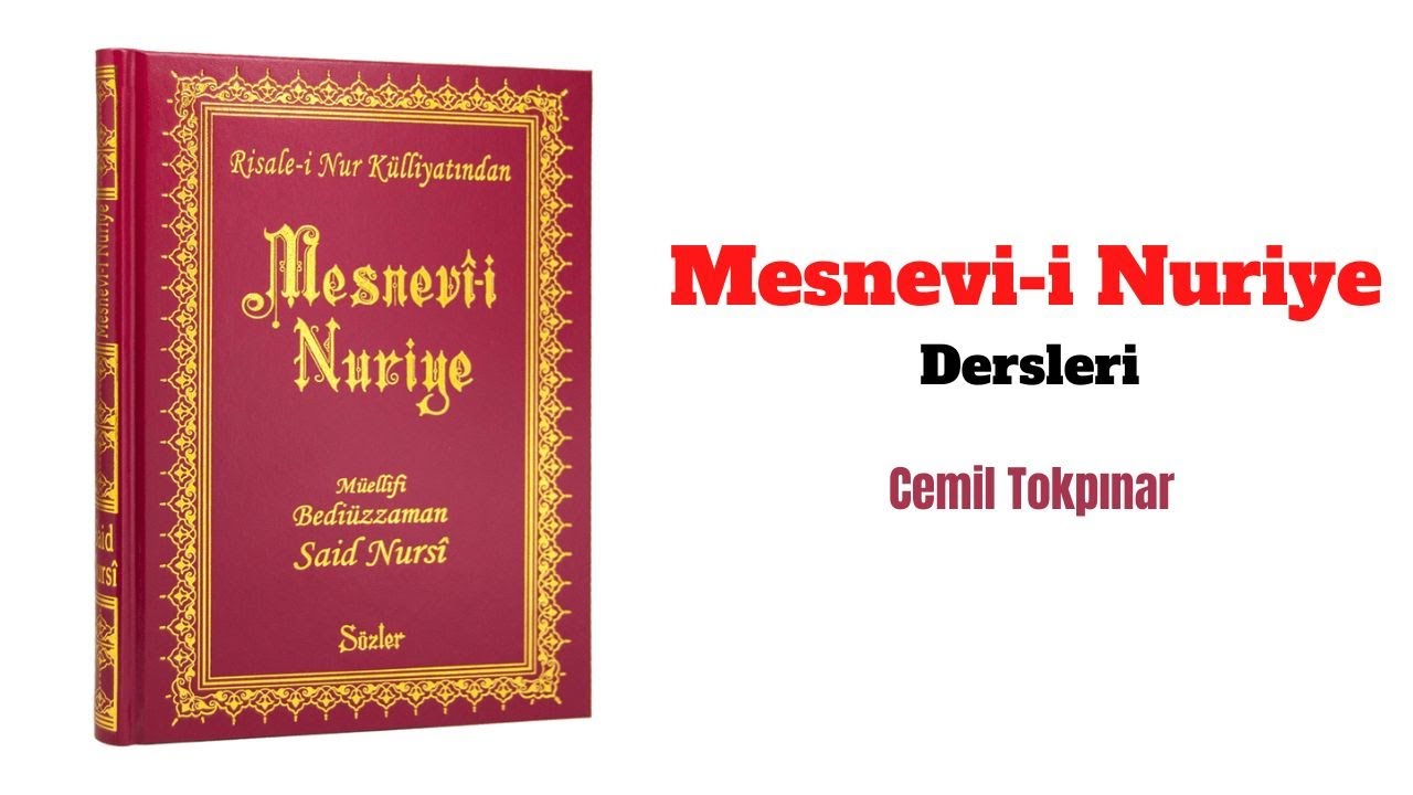 Mesnevi-i Nuriye Katre'nin Hatimesi Cemil TOKPINAR