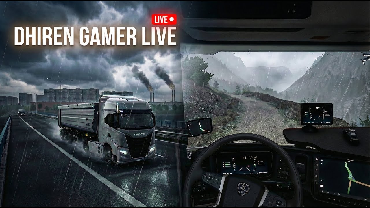 🔴 Pure Sunday Mood 🚛 ETS 2 LIVE | Indian Driver On Road