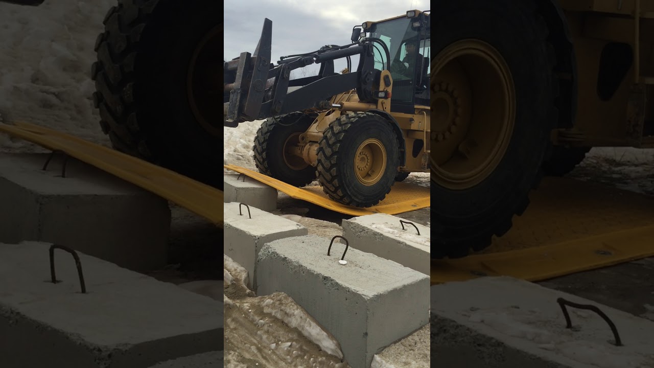 STRONG MAT composite mat ramp test