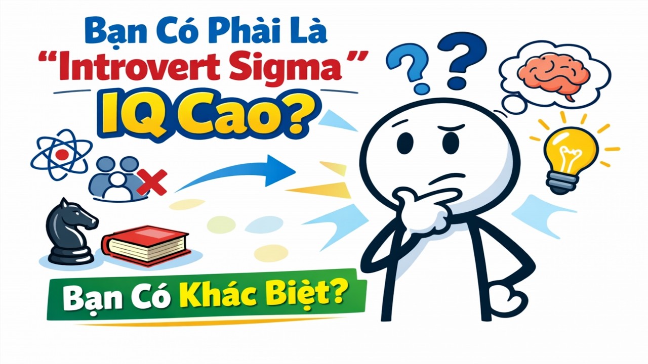 9 Dấu Hiệu Bạn Là Một 'Introvert Sigma' Có IQ Cao