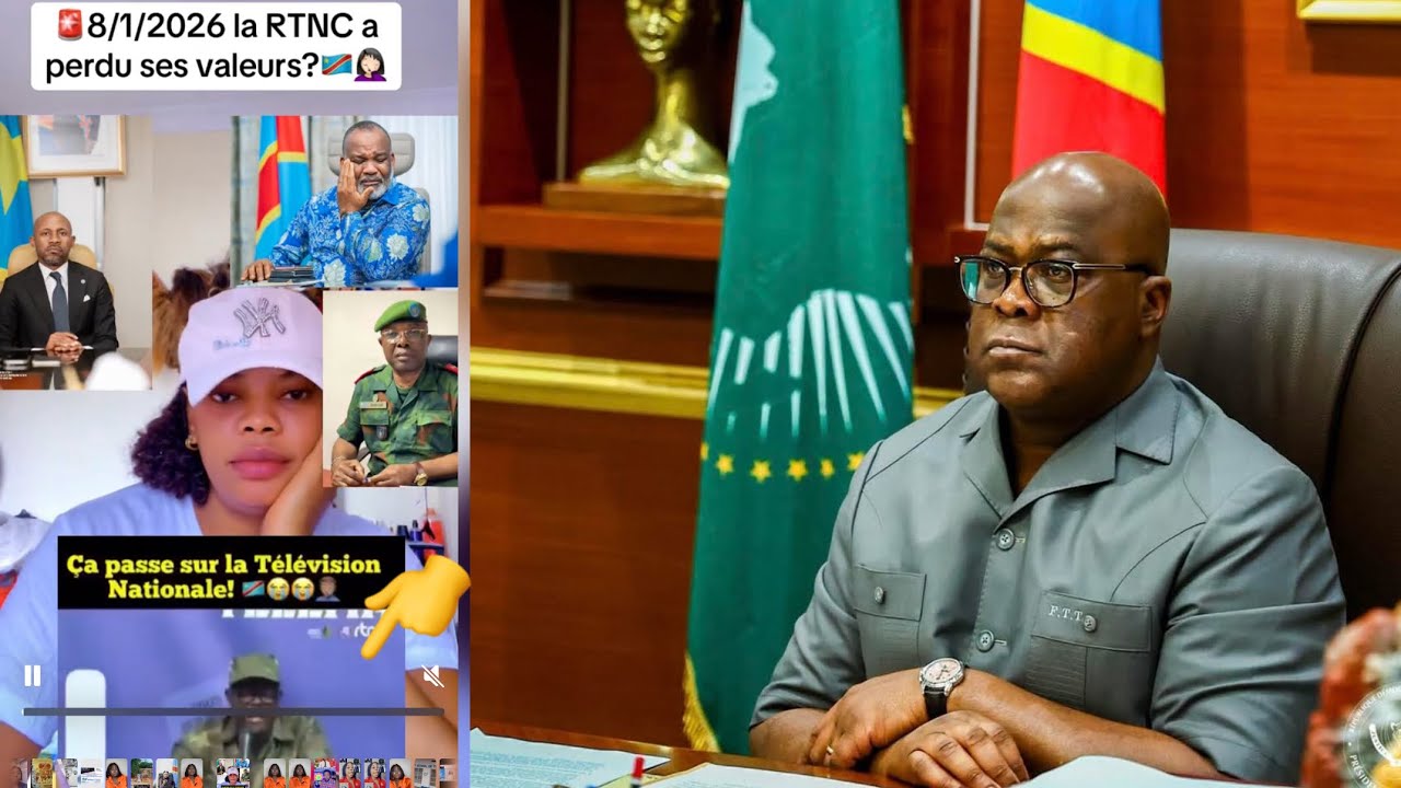 🍎UNE MAUVAISE NOUVELLE VIENT DE TOMBÉ ,LA RTNC ??QUEL HONTE POUR LA RDC,😭🙈🙈😳😳😳😳😳😳😳