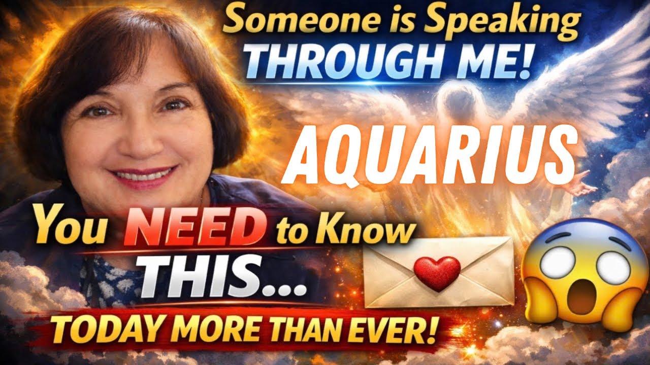 AQUARIUS 💌  💓Someone is speaking to you through me and needs you to know this 💌Today more than ever😱