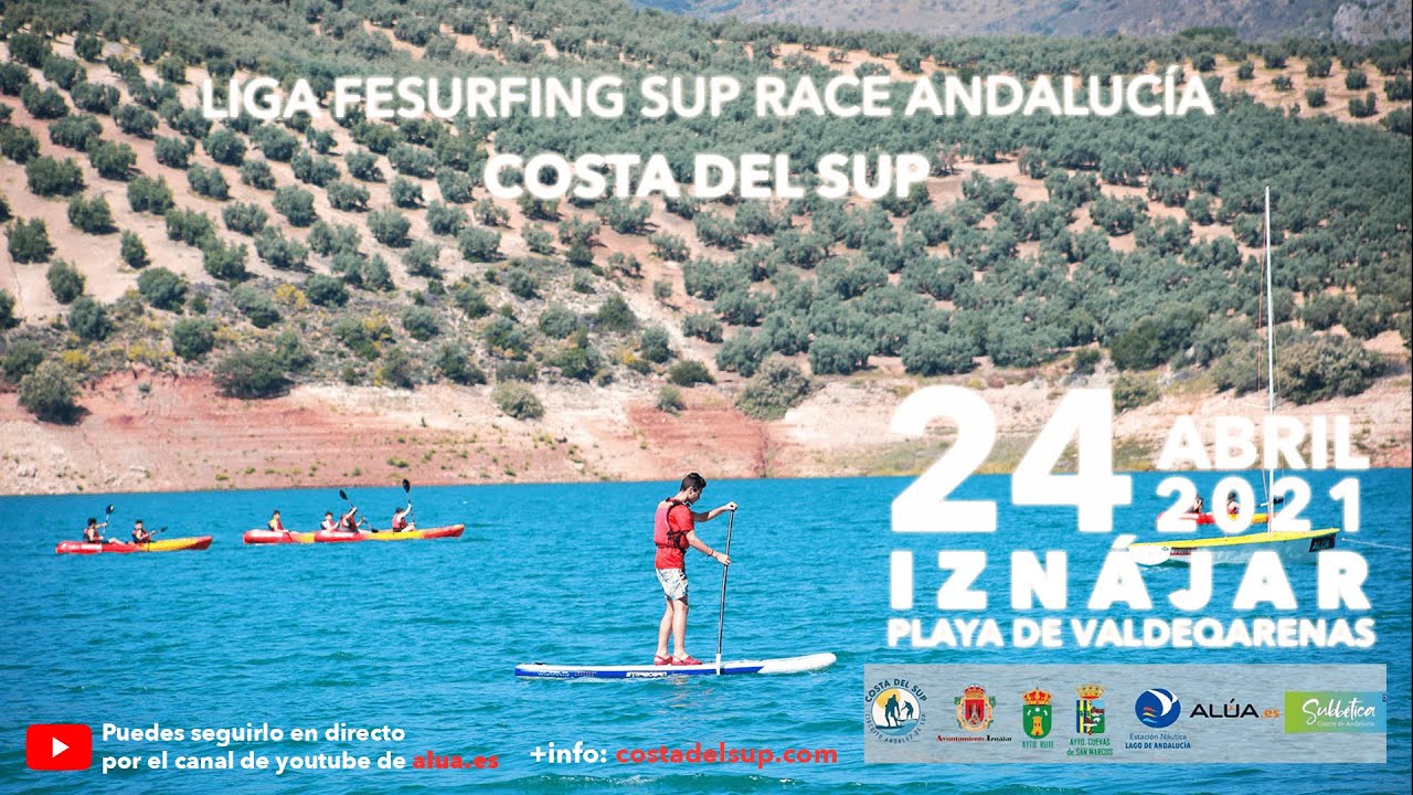 Liga Fesurfing SUP Race Andalucia CostadelSUP 2021. Valdearenas, Iznájar.