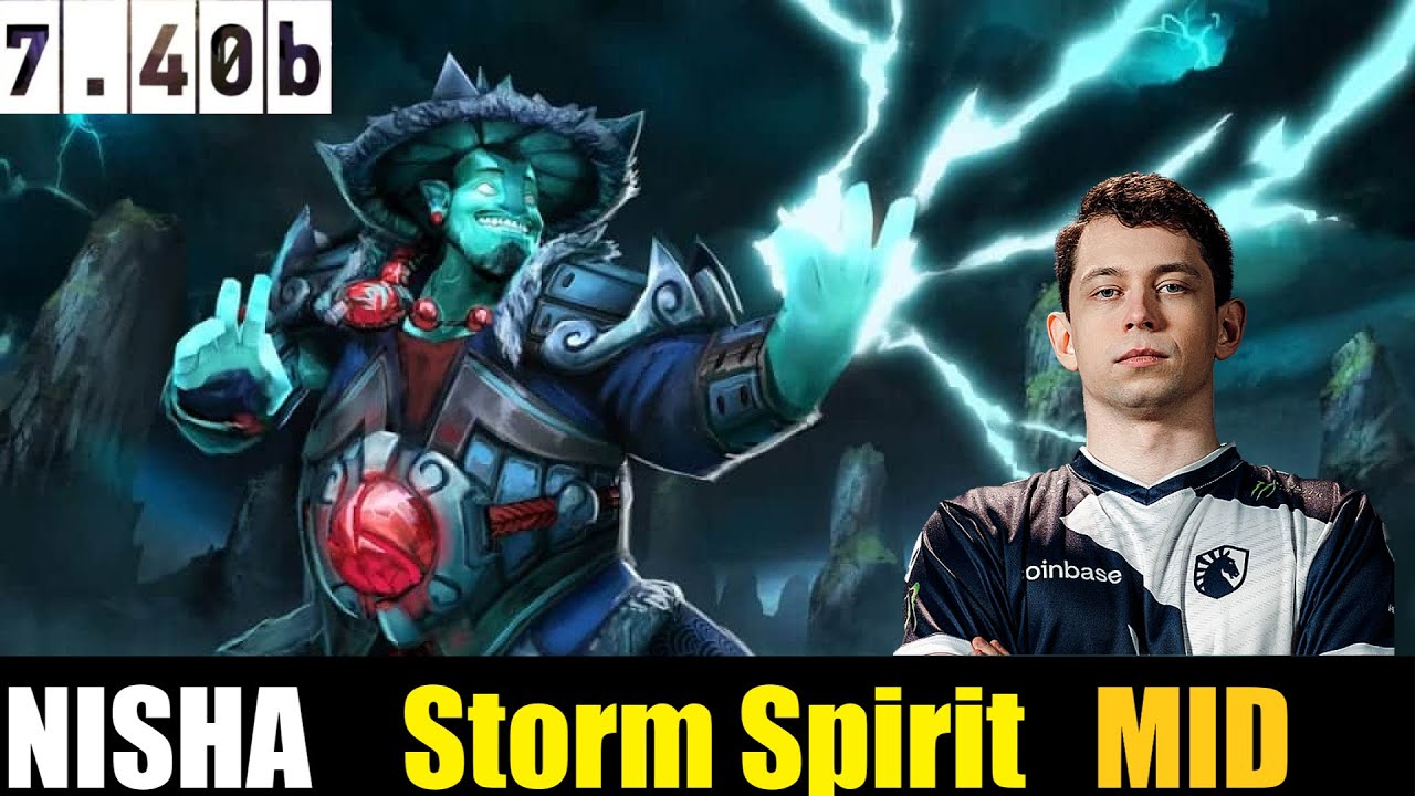 🤯NISHA [Storm Spirit] MID 7.40b - DOTA 2 HIGHEST MMR MATCH#dota2   #dota2gameplay     #teamliquid