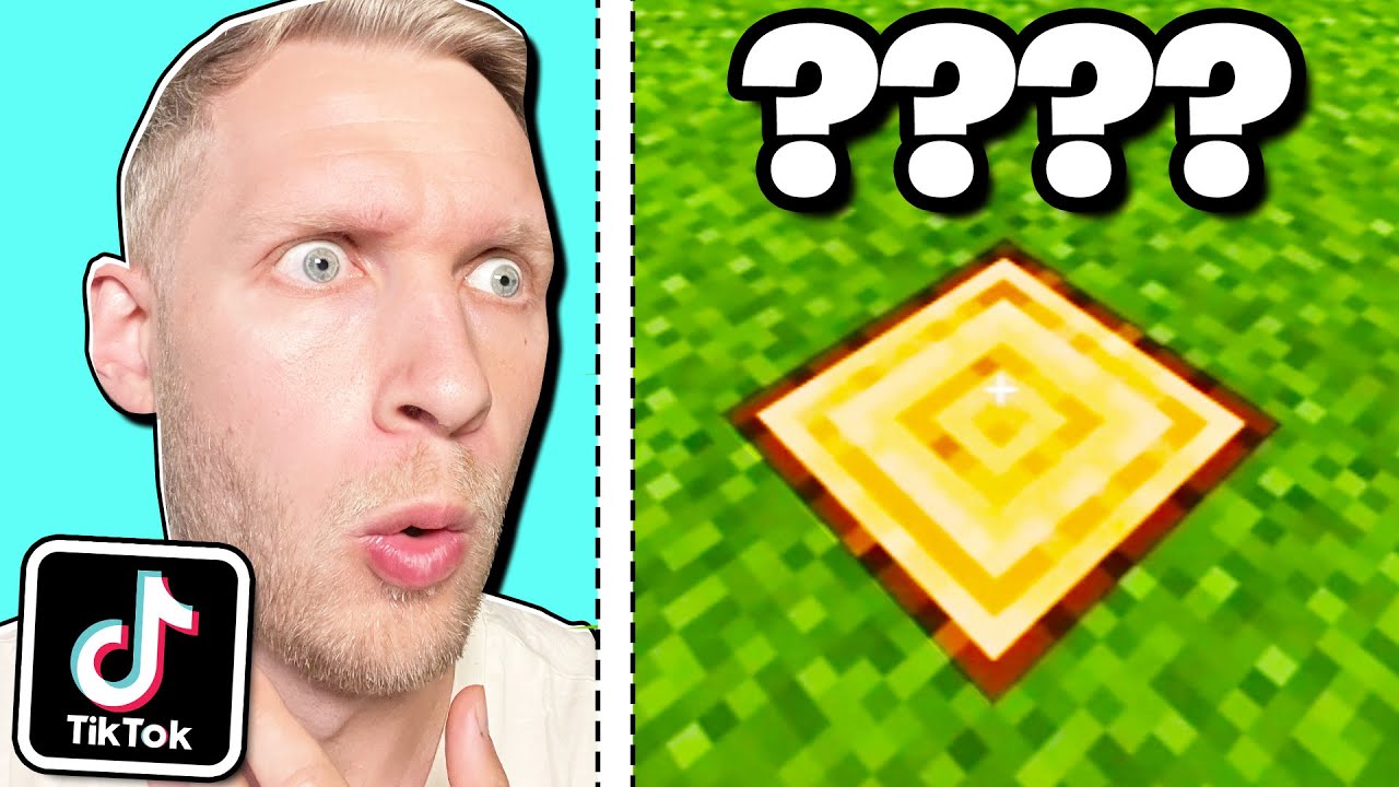 Ser *Skræmmende* TIKTOK Minecraft HACKS