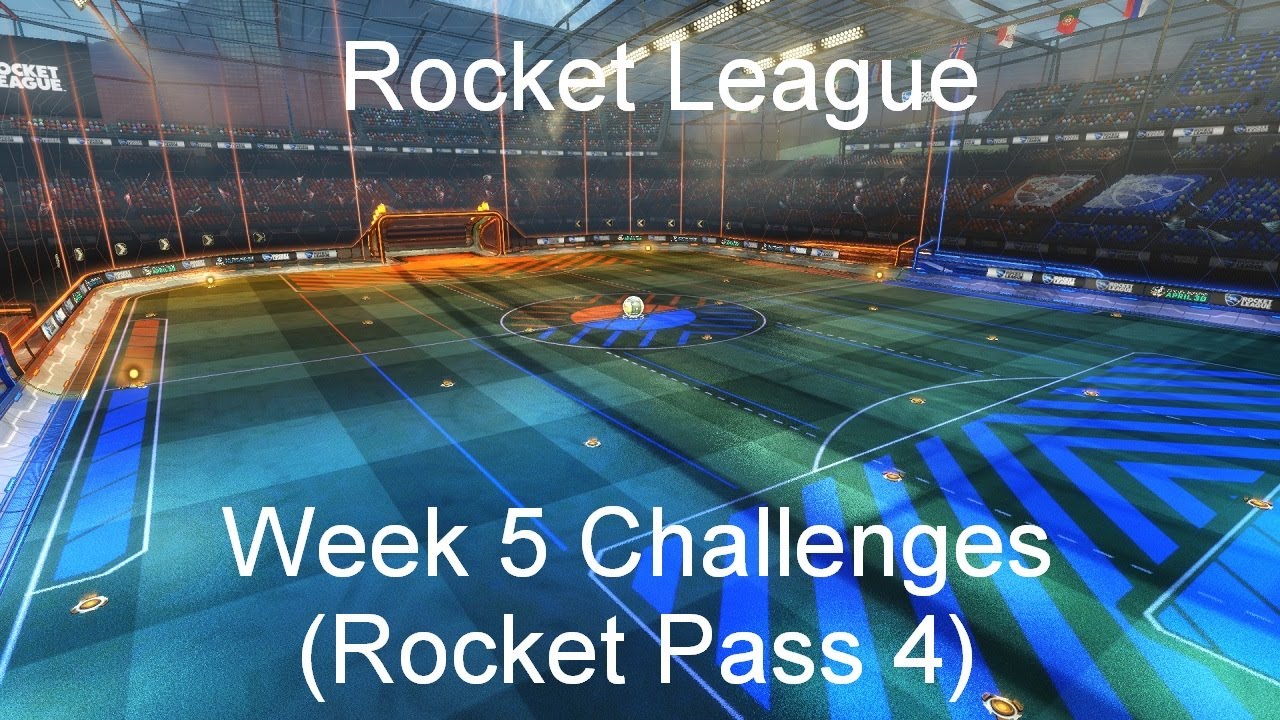 Rocket League - Week 5 Challenges (Rocket Pass 4)
