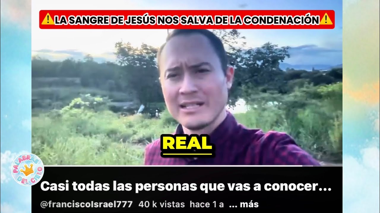 🚨 CORRE A LA SANGRE DE JESUS QUE NOS LIBRA DE LA CONDENACIÓN ETERNA 🚨