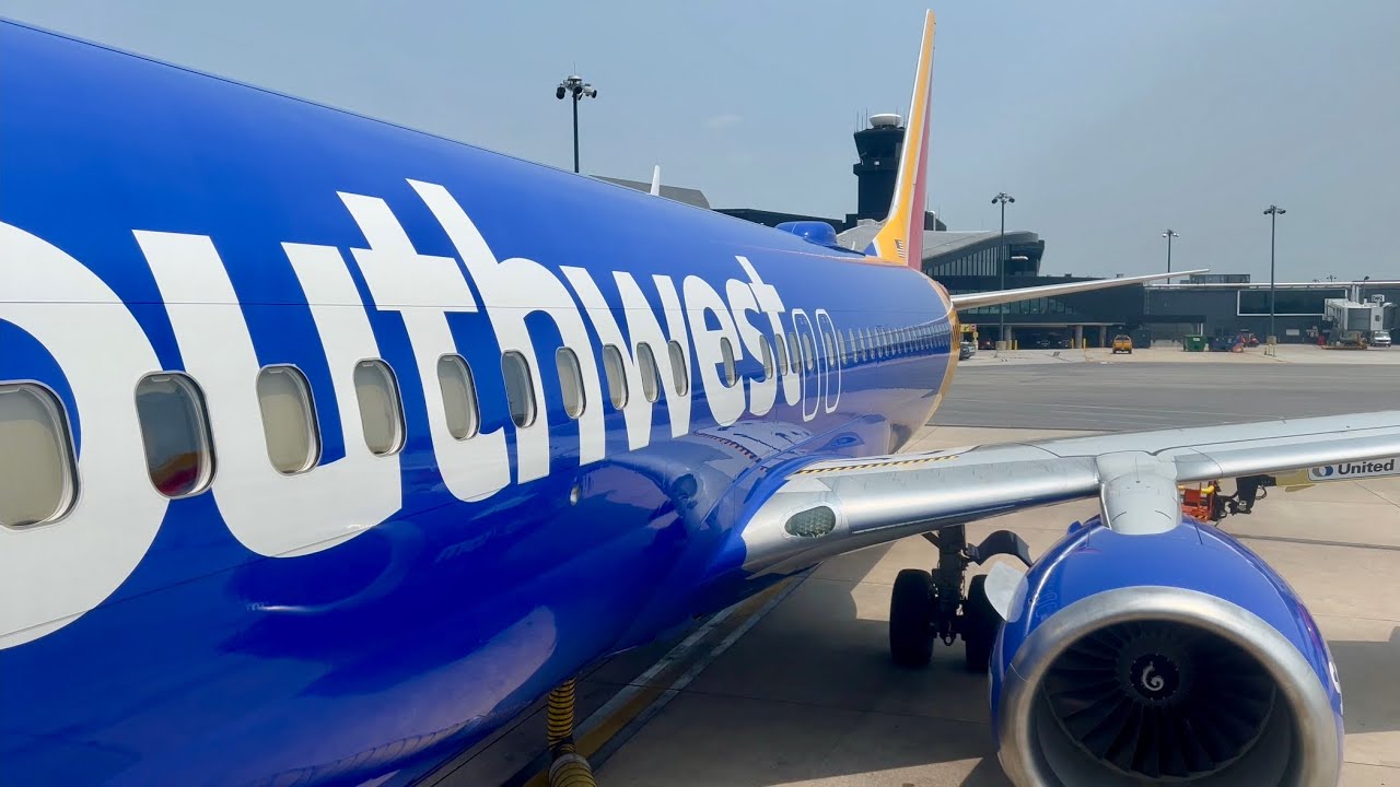 4K | Inaugural Flight (BWI-SFO) | Southwest Airlines Boeing 737-800 (N8696E)