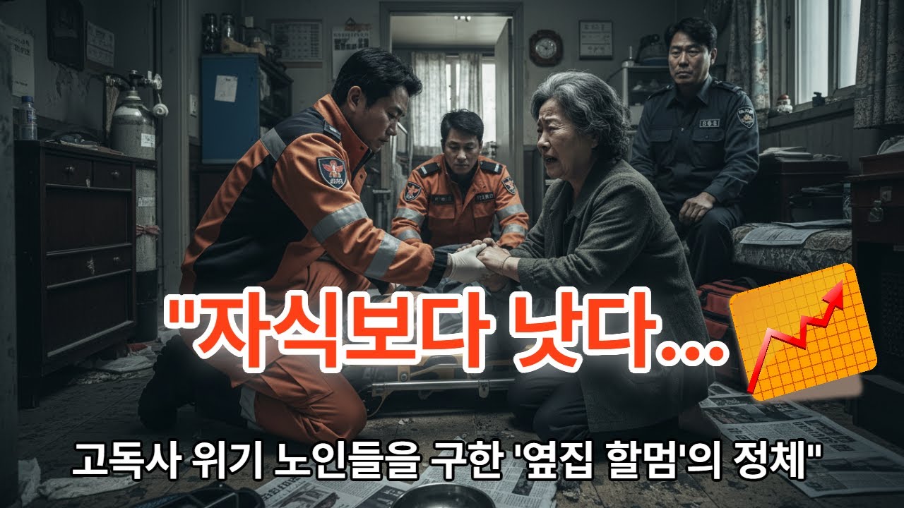 고독사 위기에서 서로를 구한 '옆집 할머니와 할아버지'