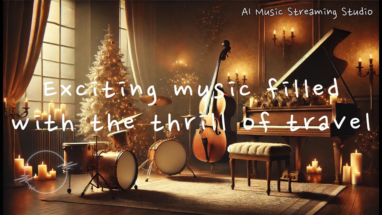 PLAYLISTㅣExciting music filled with the thrill of travel by AI Music Streaming Studio