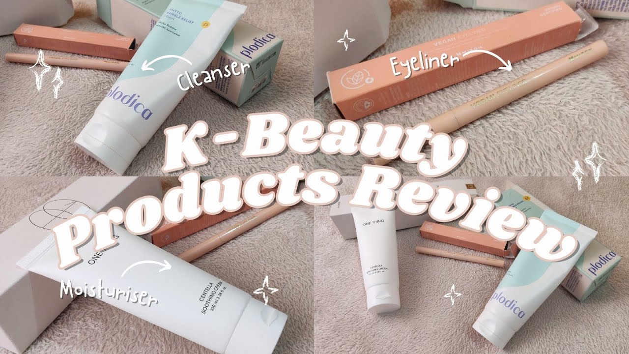 K-Beauty Products Review | Plodica | One Thing | Mizon