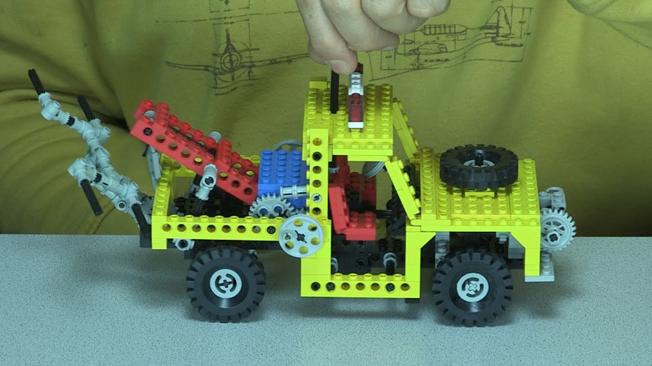 LEGO® 8846-1 Review: Technic Abschleppwagen mit Seilwinde vom Jahr 1982 - LY-00208